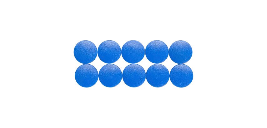 Plots magnétiques aimants Ø 15mm Solid Maul - Lot de 10