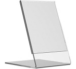Présentoir de table incliné A4 Europel, transparent