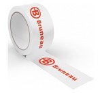 Nastro da imballo personalizzabile in PVC bianco - 50 mm x 66 m - 288 pz