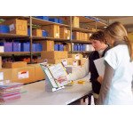 Protège-documents pivotant pupitre Djois by Tarifold  PVC A4 10 pochettes - 20 vues couleurs assorties