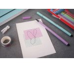 Feutre Stabilo Pen 68 Arty pointe ogive 1 mm - Boîte de 40 couleurs assorties