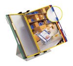 Protège-documents pivotant pupitre Djois by Tarifold  PVC A4 10 pochettes - 20 vues couleurs assorties