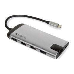 En_hub 8 en 1 verbatim usb c