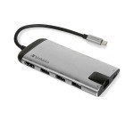 Hub 8 en 1 USB C Verbatim