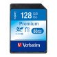 Tarjeta de memoria Verbatim SDXC Premium de 128 GB - Clase 10