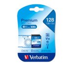 Carte mémoire Premium  SDxC Verbatim 128 Go