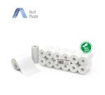 Rotolo Termico per Mini POS - senza anima - larghezza 57 mm - BPA free - Diametro esterno 25 mm - Confezione da 12 rotoli