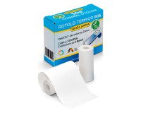 Rotolo termico per POS senza anima 57 mm x 7 metri - Diametro esterno 25 mm - conf. da 3 rotoli