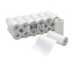 Rotolo Termico per Mini POS - senza anima - larghezza 57 mm - BPA free - Diametro esterno 25 mm - Confezione da 12 rotoli