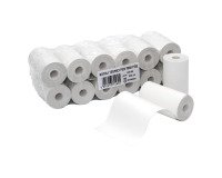 Rotolo termico per Mini POS - senza anima - larghezza 57 mm. Bpa Free - Diametro esterno 30 mm - confezione 12 rotoli