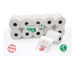 Rotoli registratori di cassa omologati 48 g/m² 57 mm x 49 mm x 30 m bianco 10 rotoli