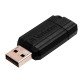 Verbatim USB-Stick Pinstripe 64 GB USB 2.0 (USB-A) Schwarz