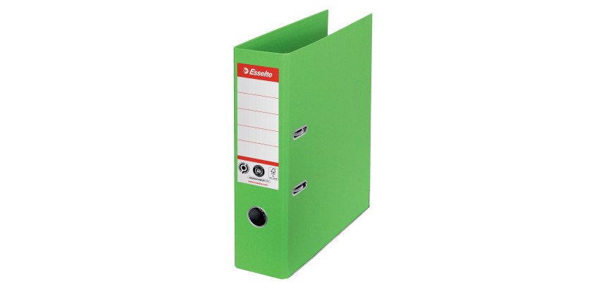 Archivador de palanca CO2 Neutral Nº1, Cartón forrado de papel, A4, Lomo 75mm