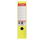 Archivador de palanca CO2 Neutral Nº1, Cartón forrado de papel, A4, Lomo 75mm amarillo