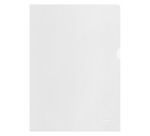 Dossier uñero Esselte PP reciclado 100 micras, Piel de naranja. A4 transparente - Caja de 100