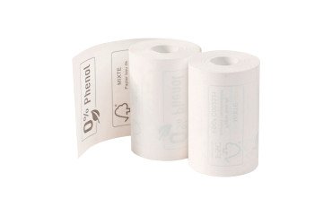 Papel térmico Exacompta sin PLÁSTICO SBPA 57 x Ø 40 mm x 18m 52g 40761E 1 capa