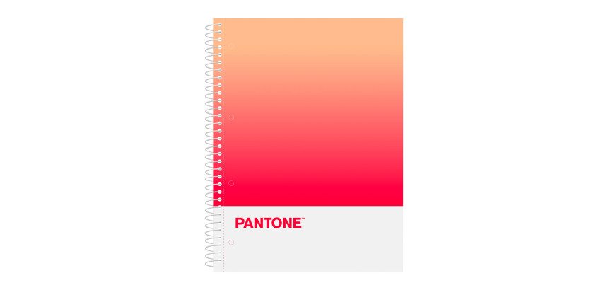 Cuaderno tapa dura A4 5x5 Pantone Respect Escolofi - 80 hojas