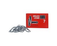Fermagli zincati n° 7 - 75 mm MOLHO LEONE 25 unità