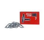 Fermagli zincati n° 7 - 75 mm MOLHO LEONE 25 unità