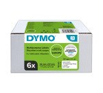 Confezione convenienza 6 rotoli di 1000 etichette LabelWriter Dymo multiuso 57x32 mm - Adesivo rimovibile