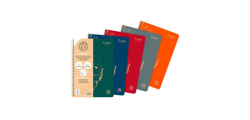 Cahier recyclé Forever Premium A4 - ligné - 120 pages