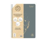 Cahier recyclé Forever Premium A4 petits carreaux 120 pages