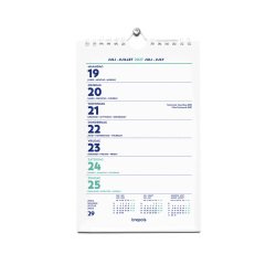 Calendrier bloc semaine 2027 Brepols