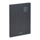 Agenda Brepols 16M CARNET SEMAINIER – année 2024 - 14,8 x 21 cm - noir