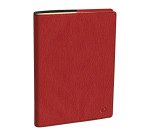 Agenda semainier RANDONNEE PRESTIGE Marlow bordeaux - année 2025 - 9 x 12,5 cm