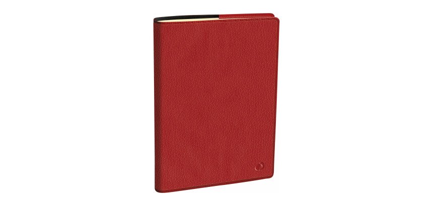 Agenda semainier RANDONNEE PRESTIGE Marlow bordeaux - année 2025 - 9 x 12,5 cm