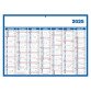 Calendrier semestriel mural année 2026 - 40 x 55 cm