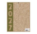 Calendrier annuel mural année 2027 - 12 mois - 21 x 26,5 cm