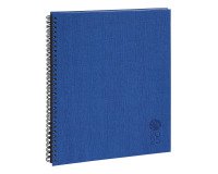 Weekly desk planner Eurotime 27S Forever blue - 2026 - 21 x 27 cm