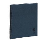 Agenda semainier de bureau Eurotime 27S Forever bleu - année 2027 - 21 x 27 cm