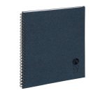 Agenda semainier de bureau Eurotime 22S Forever Bleu - année 2027 - 22,5 x 18,5 cm