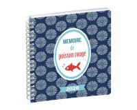 Agenda semainier de bureau Lady 18S Dodo & Cath "La tête" - année 2026 - 15 x 17 cm