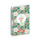 Agenda de bureau Lady 16S spiralé Dodo & Cath 9 x 16 cm - année 2026 motif Temps