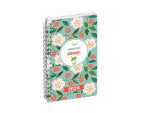 Agenda semainier de poche Lady 16S  Dodo & Cath Cueillir - année 2026 - 9 x 16 cm