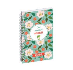 Agenda semainier de poche Lady 16S  Dodo & Cath Cueillir - année 2026 - 9 x 16 cm