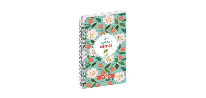 Agenda semainier de poche Lady 16S  Dodo & Cath Cueillir - année 2026 - 9 x 16 cm