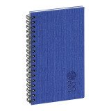 Agenda semainier de poche Eurotime 16S Forever Bleu - année 2025 - 9 x 16 cm