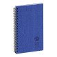 Agenda semainier de poche Eurotime 16S Forever Bleu - année 2025 - 9 x 16 cm