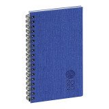 Agenda semainier de poche Eurotime 16S Forever Bleu - année 2026 - 9 x 16 cm