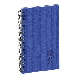 Agenda semainier de poche Eurotime 16S Forever Bleu - année 2026 - 9 x 16 cm