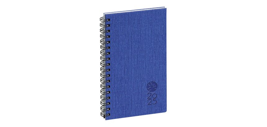 Agenda semainier de poche Eurotime 16S Forever Bleu - année 2026 - 9 x 16 cm