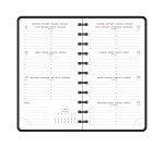 Agenda semainier de poche Eurotime 16S Forever Bleu - année 2026 - 9 x 16 cm