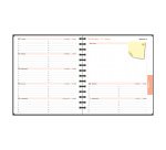 Agenda semainier de bureau Lady 18S Dodo & Cath "La tête" - année 2026 - 15 x 17 cm