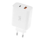 Cargador doble GAN 65W USB-A/USB-C ICLICK de TnB carga rápida + cable USB-C 2m