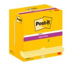 Notas adhesivas amarillas Super Sticky Post-it - bloc de 90 hojas