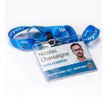 Boîte de 30 badges souples couleur sans attache tarifold 70 x 100 mm